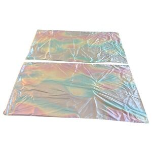 Kitsch Iridescent Satin King Size Pillowcases, Set of 2